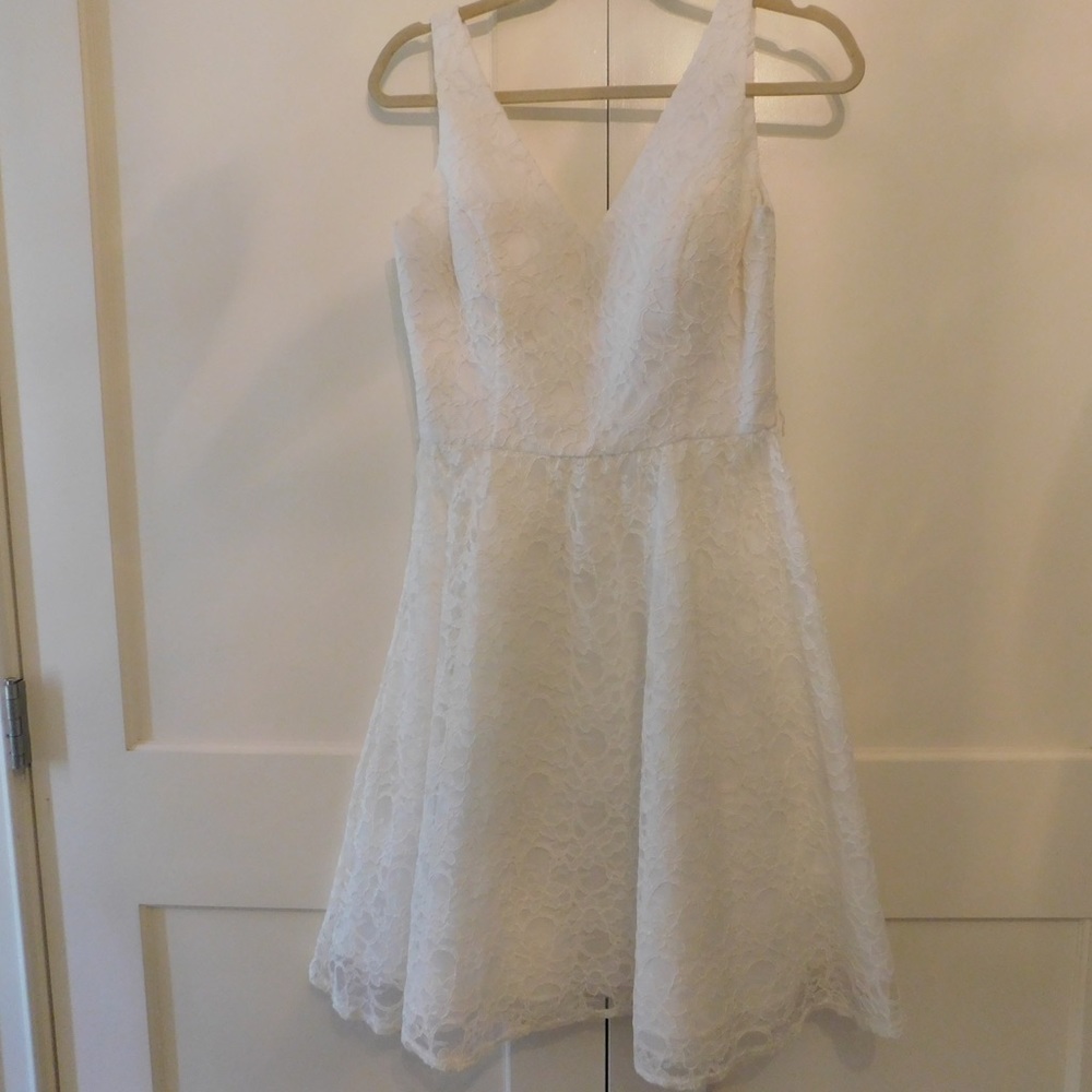 White Lace Dress